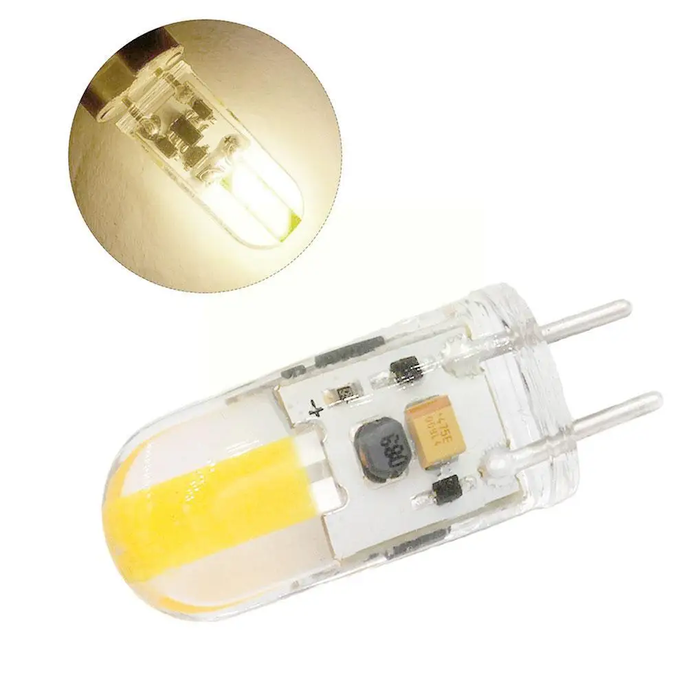 

Светодиодная лампа-светильник куруза J4r5, 2 Вт, G6.35, Ac/ 12 В, 360-лм