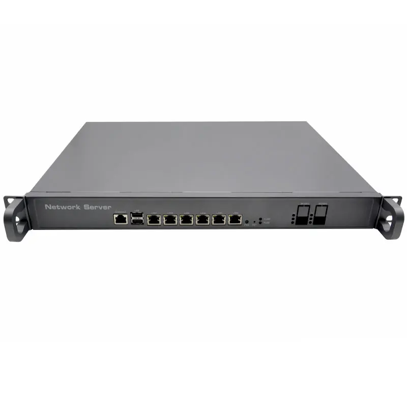 LGA1151 Intel Core i3 8100 i5 8400 i7 8700 1U 6 Nic серверная стойка 2 SFP 1G 10G брандмауэр PfSense OPENsense |