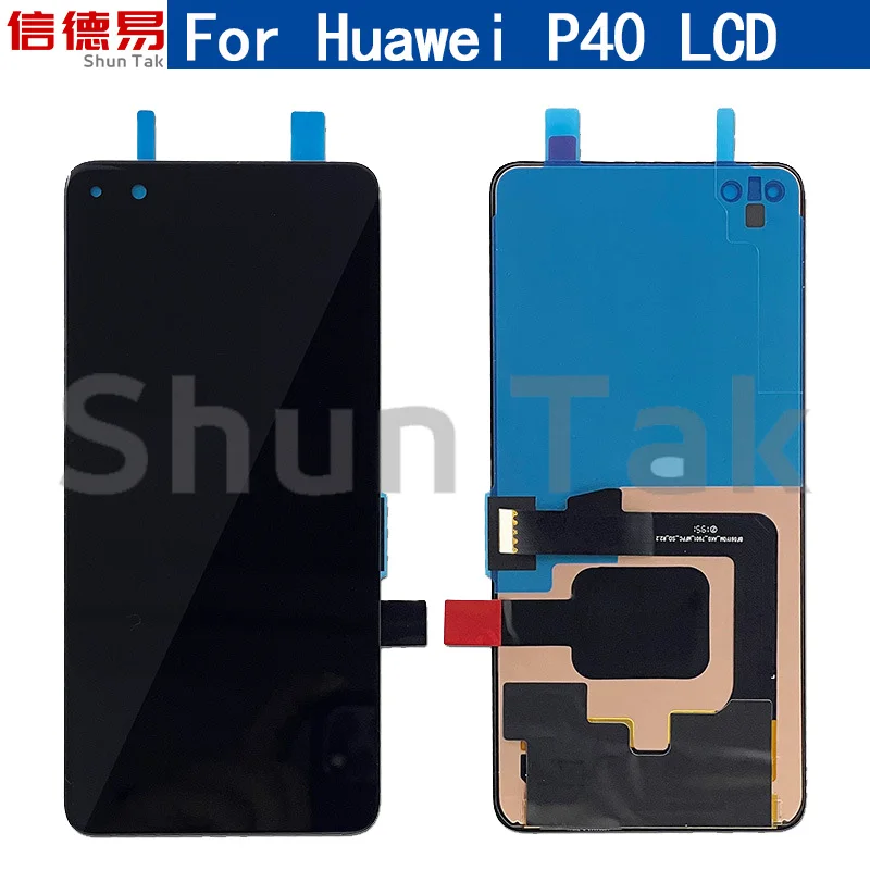 

100% Original OLED Display for Huawei P40 LCD Display Touch Screen Digitizer for HUAWEI P40 LCD Repair Parts huawei p40 lcd