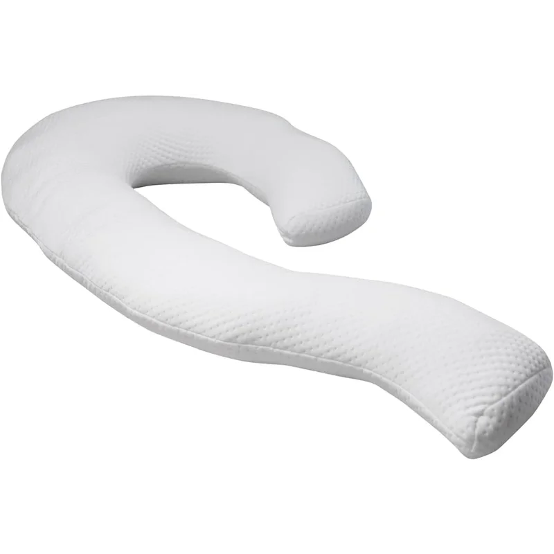 

Contour Swan Original Body Pillow | Cozy, Huggable Pillow for Back, Hip, Knee, and Leg Relief | Total Comfort