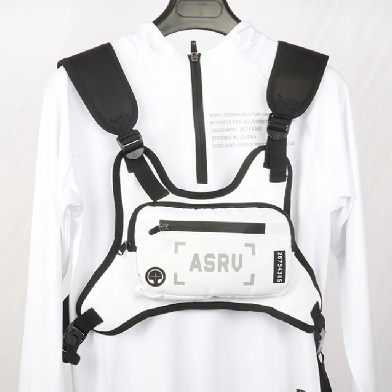 Тактическая Нагрудная Сумка Унисекс Противоугонная Дорожная В Стиле Хип-хоп С