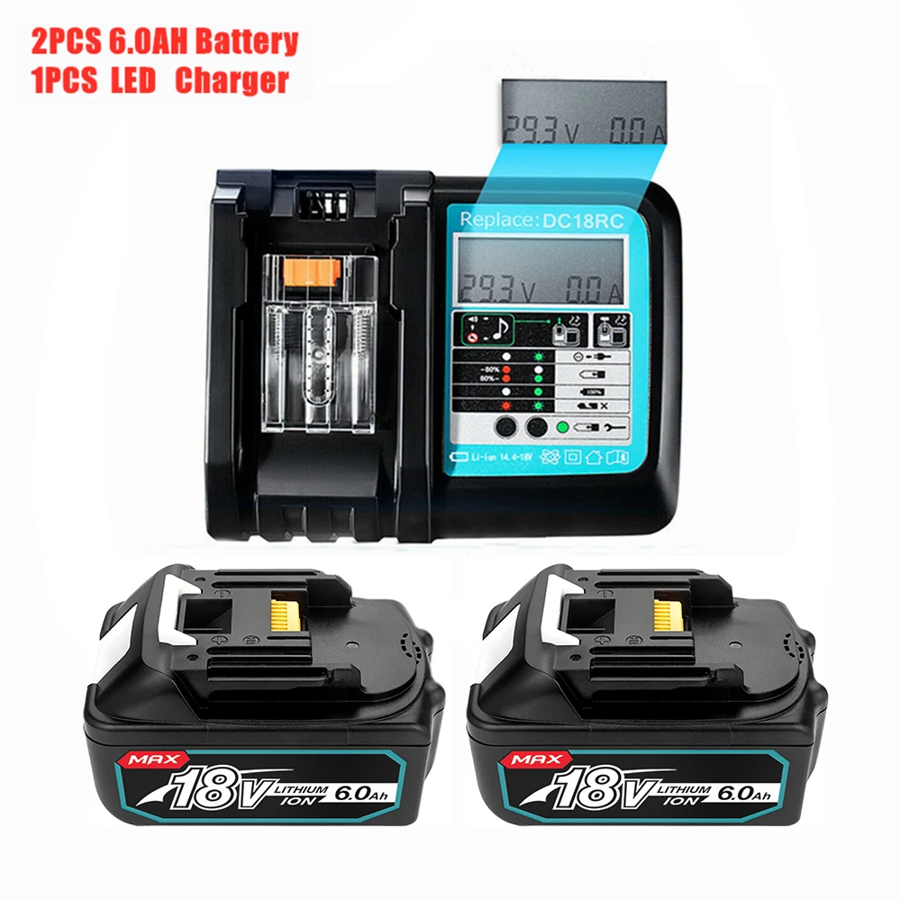 Makita 18V 6.0 8.0Ah akumulator bateria do narzędzi Makita elektronarzędzia z LED wymiana litowo-jonowa LXT BL1860 1850 V 6000mAh 2 Makita 18V 6.0 8.0Ah akumulator bateria do narzędzi Makita elektronarzędzia z LED wymiana litowo-jonowa LXT BL1860 1850 V 6000mAh 2
