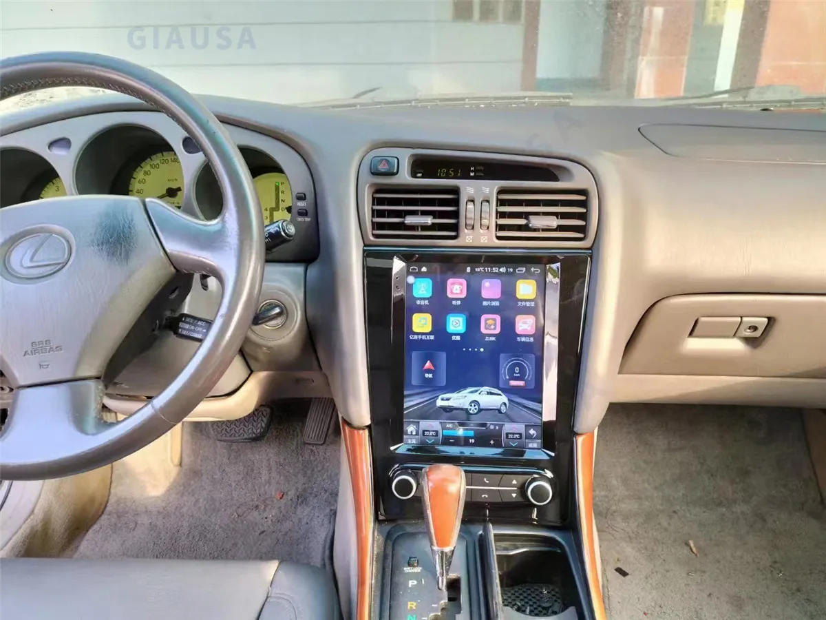 8 + 256 ГБ стереоприемник Android 13 для Lexus GS GS300 GS350 1999 2000 20001 2002 2003 плеер Carplay Radio Coche с