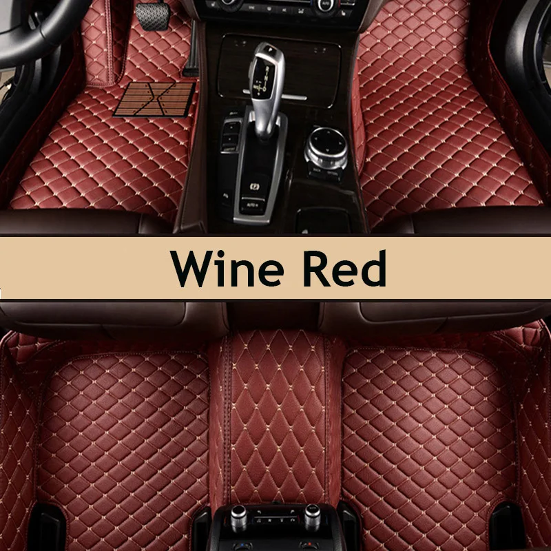 

Full Set 5 Seats Custom Car Mats Floor for Ford Mondeo 4 Fiesta 2000-2019 Interior Parts Car Rugs Carpet Covers Car Accessories