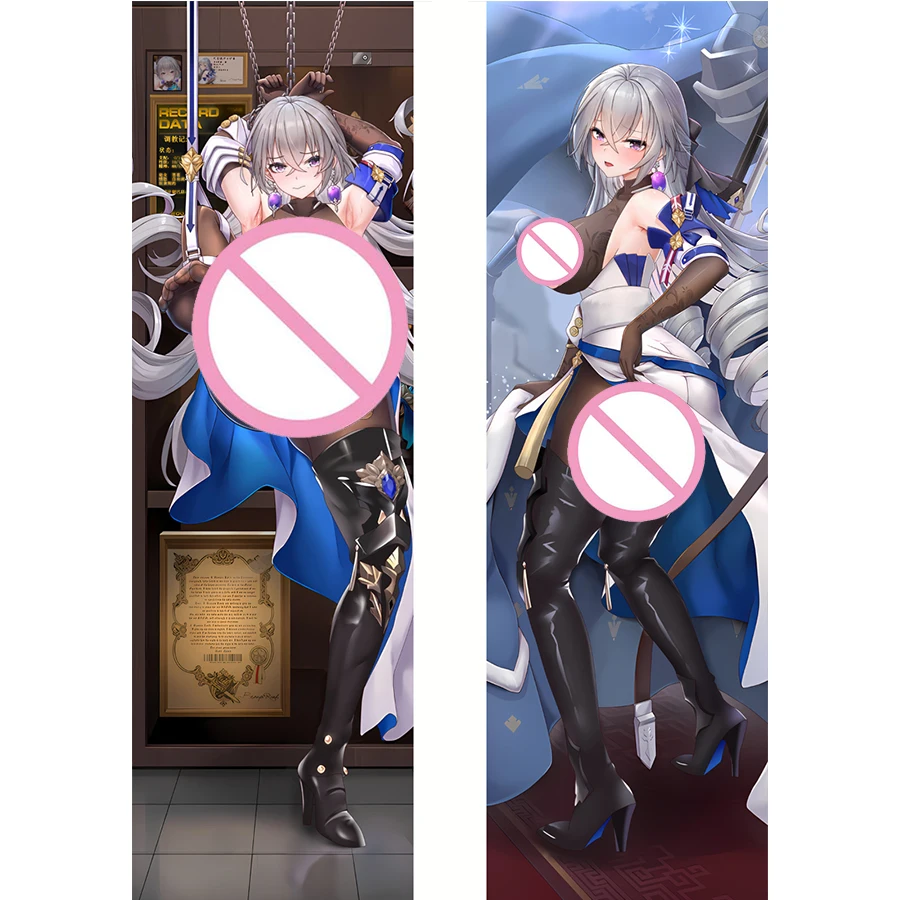 

Наволочка для подушки Honkai Impact Dakimakura Anime Bronya Rand, наволочка для подушки Benghuai Xueyuan для косплея, наволочка для длинного обнимания
