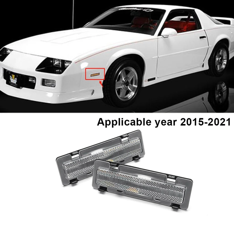 1 пара передний боковой маркер для модели Chevy Camaro Pontiac Firebird 1982-1992