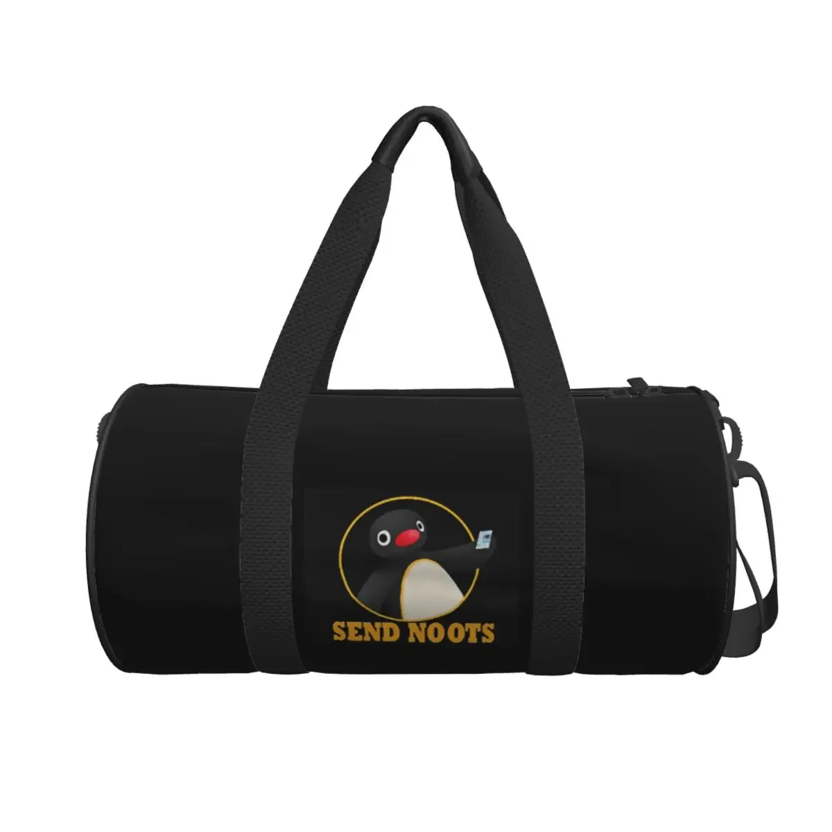 Фото Pingu Pinga Penguin TV Большая спортивная сумка Водонепроницаемая дорожная сумка Duffle Сумки Сумка для фитнеса №1