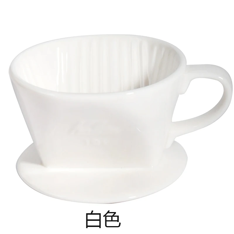 Керамические кофейные кружки KALITA ручной работы кружка с фильтром тремя