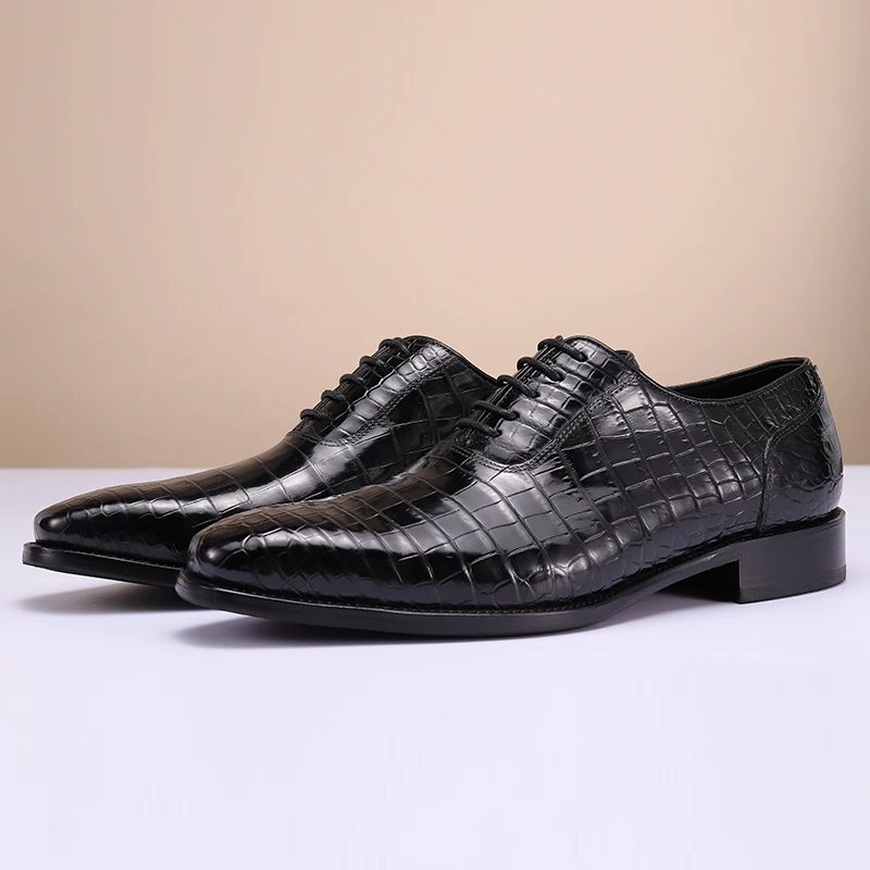 Рисунок 4 - Новая мужская крокодиловая обувь на весну и осень 2022