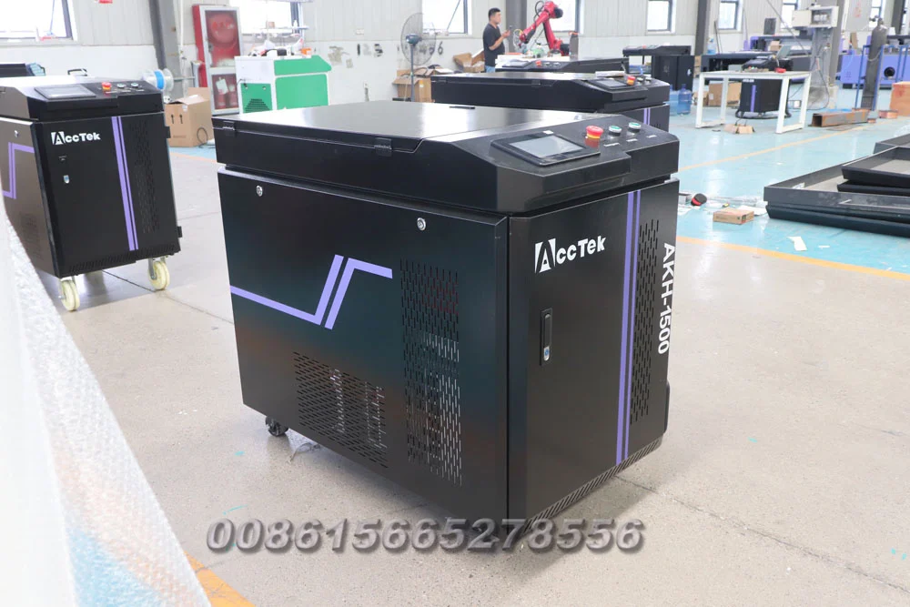 Высокоточный Ручной волоконный лазерный сварочный аппарат 1500 Вт лазерная