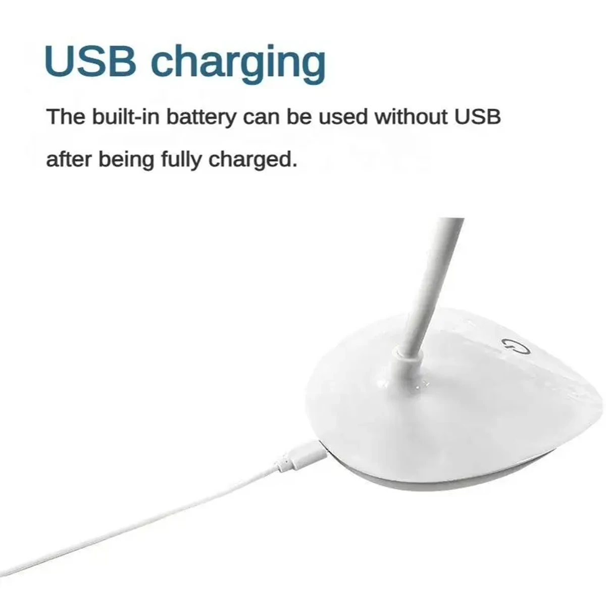Портативная Настольная лампа с USB-зарядкой приглушаемый светильник 3 режимами