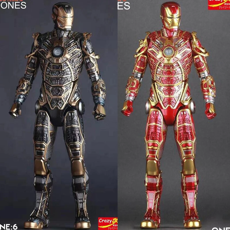 

Limit Cheap Sale Ironman MK41 Bones Retro Armor Version PVC Collectible Figure Model Toys 12" 30cm