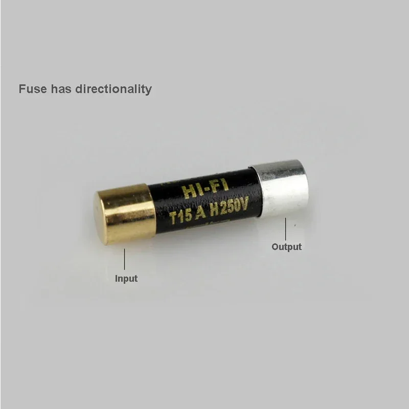 Hi-Fi линия LUSYA Aucharm 5X20 серебристая металлическая звуковая трубка 0 5 1A 2A 3.15A 4A 5A 6.3A 8A 10A