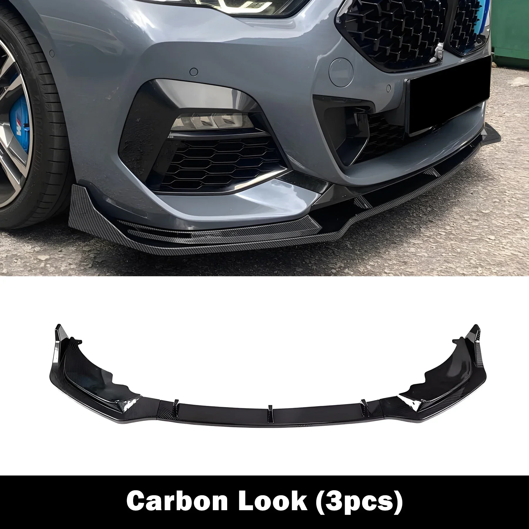 

Для BMW 2 серии F44 218i 220i 235i 216d 218d 220d Gran Coupe MP 2020-2025 Передний бампер, разделитель губ, диффузор, спойлер, комплект кузова