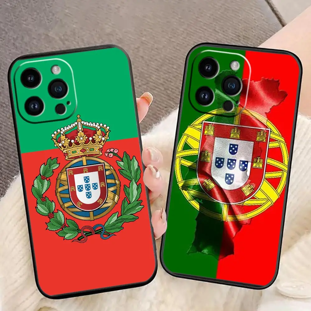 

Flag Of Portugal TPU Case For IPhone 14 11 12 13 PRO MAX Apple 7 6S 8 SE Plus X XR XS MAX 11 12 13 Funda Capa Coque Cover