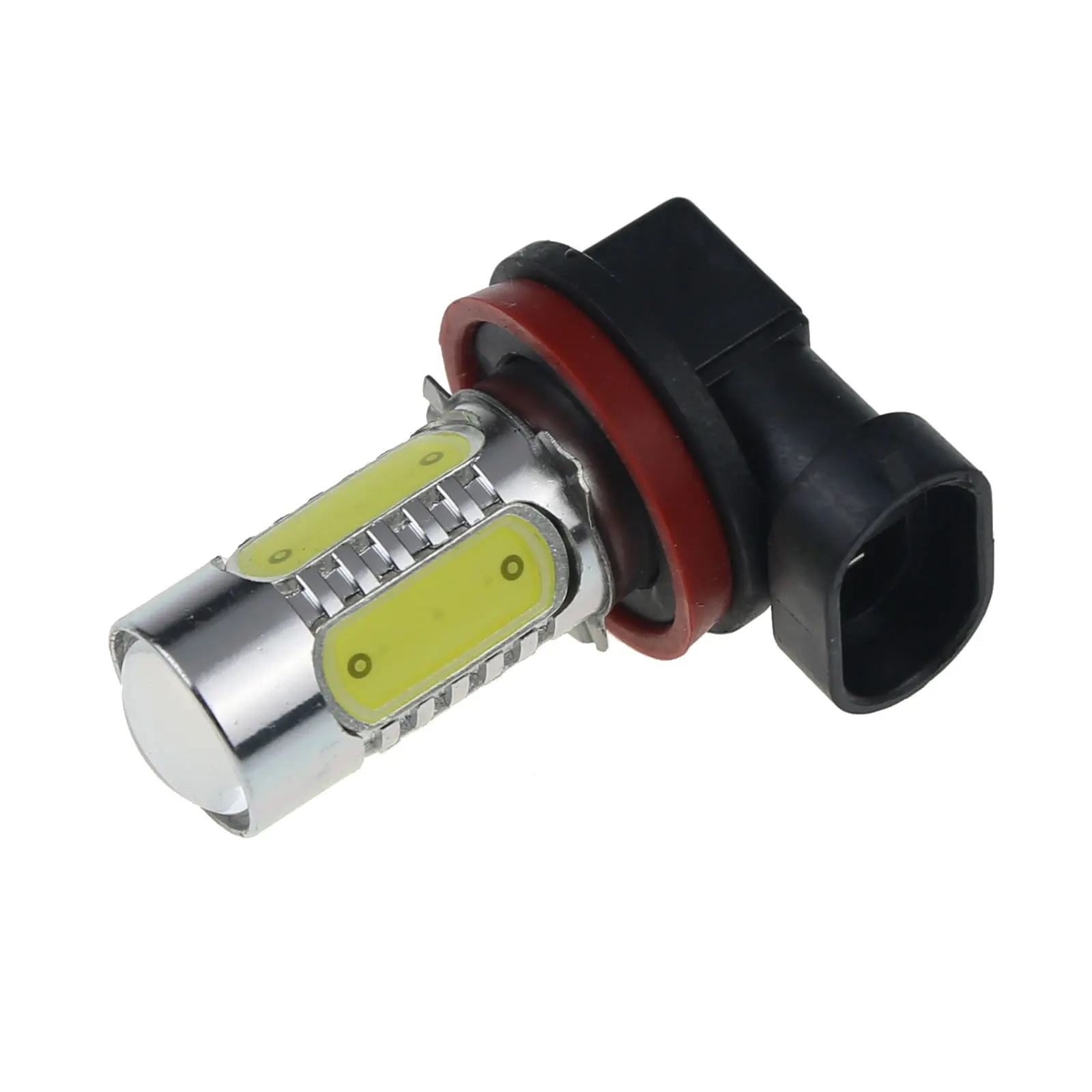 2X Белый RV H8 сигнальная лампа поворота 5 излучателей COB SMD светодиодный PGJ19-6 H451-W