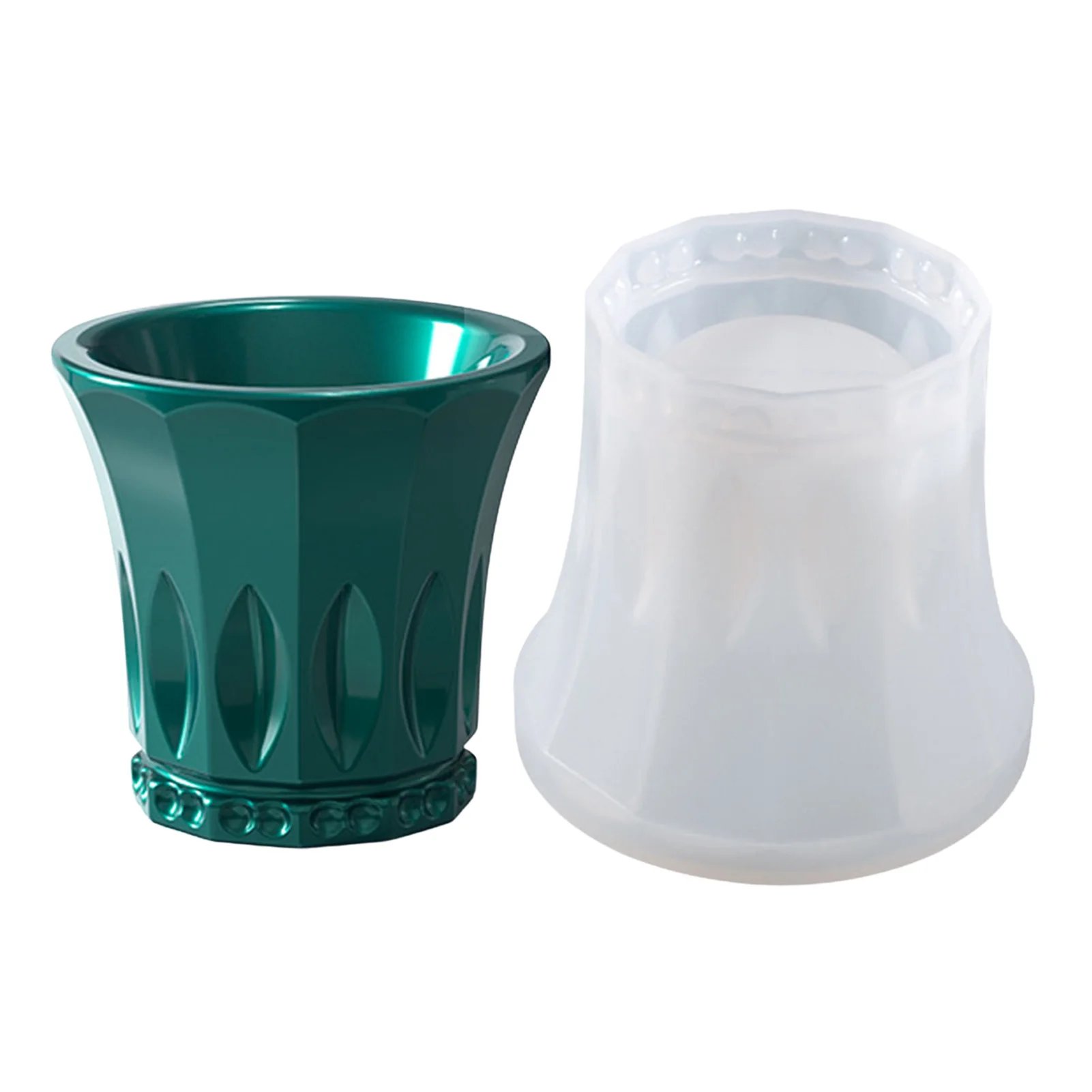 

Vase Resin Mold Silicone Cup Vase Mould For DIY Making DIY Crafts Making Molds For Cups Flower Vases Brush Holder Organizer