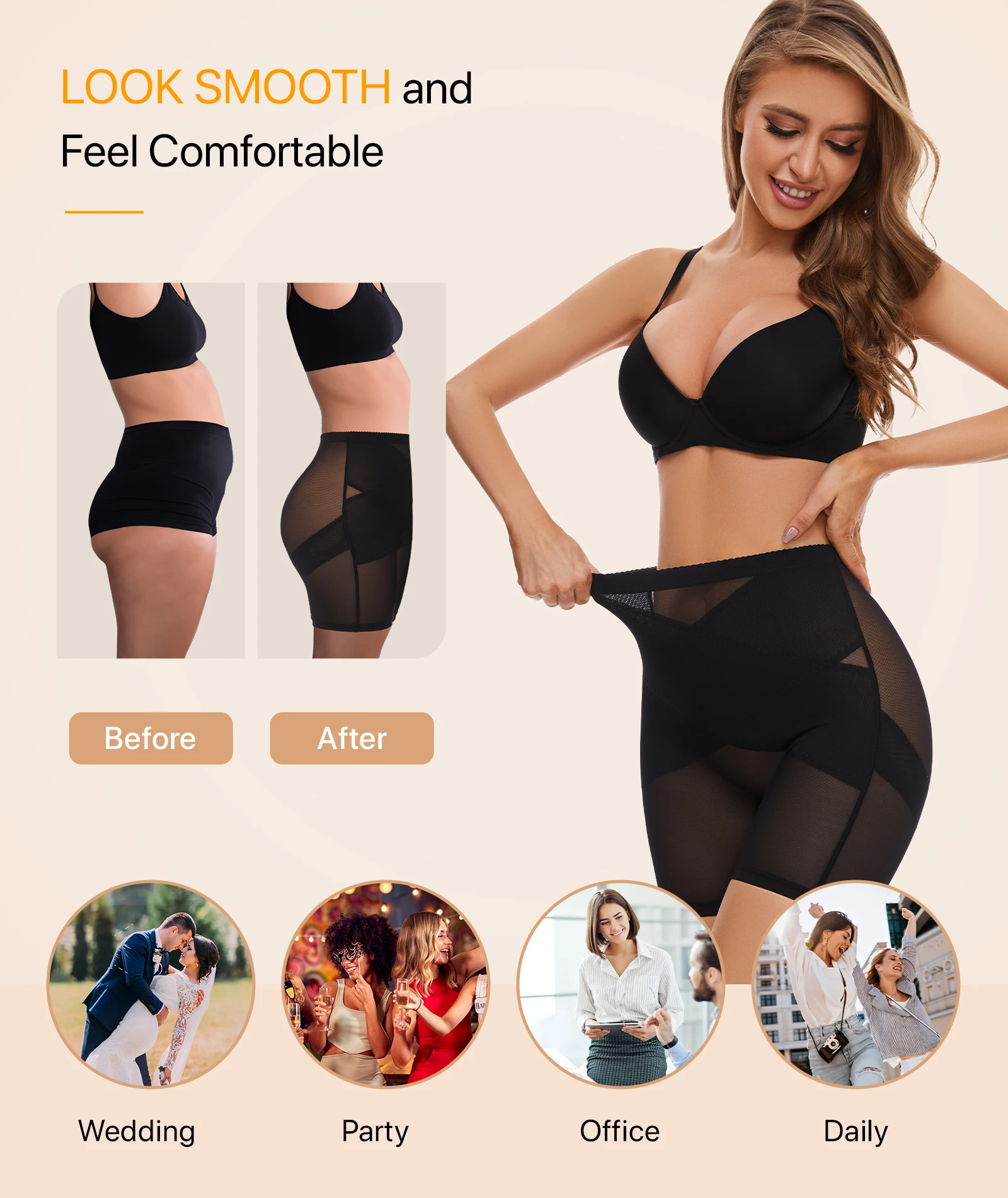 Корректирующее белье для женщин моделирующее нижнее живота