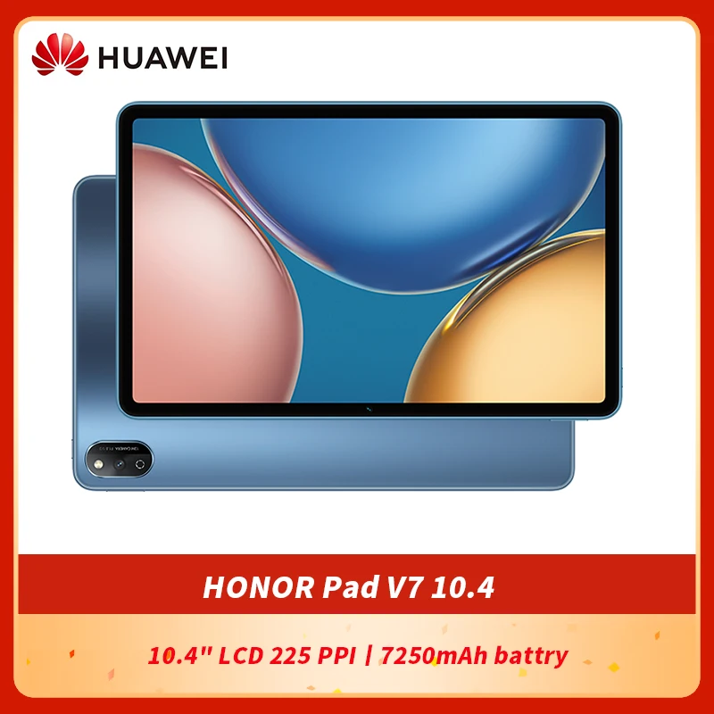 Оригинальный планшетный ПК HONOR Mediapad V7 10 4 дюйма 2K 90 Гц MediaTek 900T Восьмиядерный