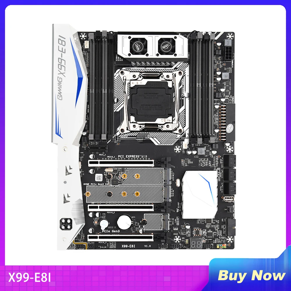 

X99-E8I For PC Motherboard DDR4 2011 With 8 DDR4 Memory Slots Fully Tested