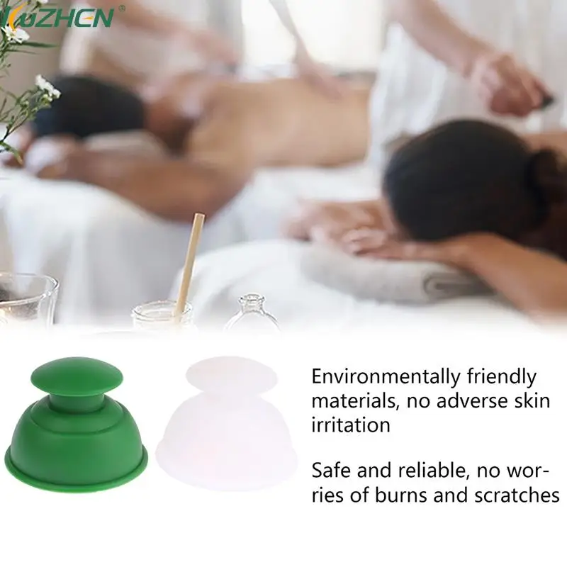 

Vacuum Cans Anti Cellulite Suction Cups Silicone Vacuum Cupping Cup Body Massage Jars Guasha Body Massage Tools Chinese Therapy