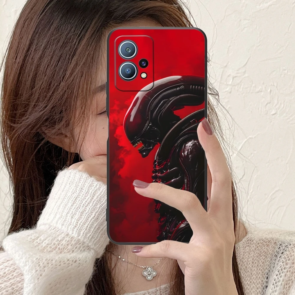 Крутой Чехол для мобильного телефона Alien Romulus Huawei P60 P50 P40 P30 P20 P10 P9 P8 Pro Lite Plus черный