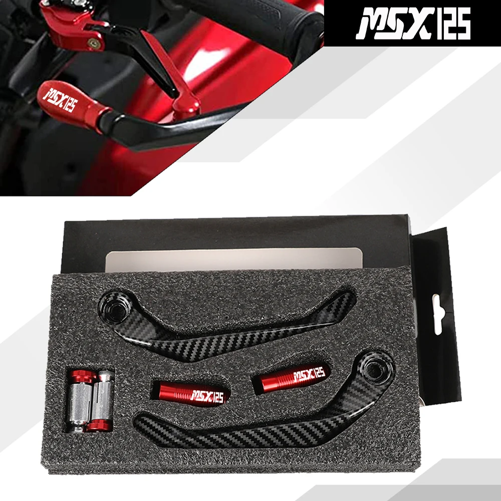 

Motorcycle Accessories For HONDA MSX125 MSX 125 Motorcycle GROM MSX 125 22mm Brake Clutch Levers Guard Handlebar grips Protector