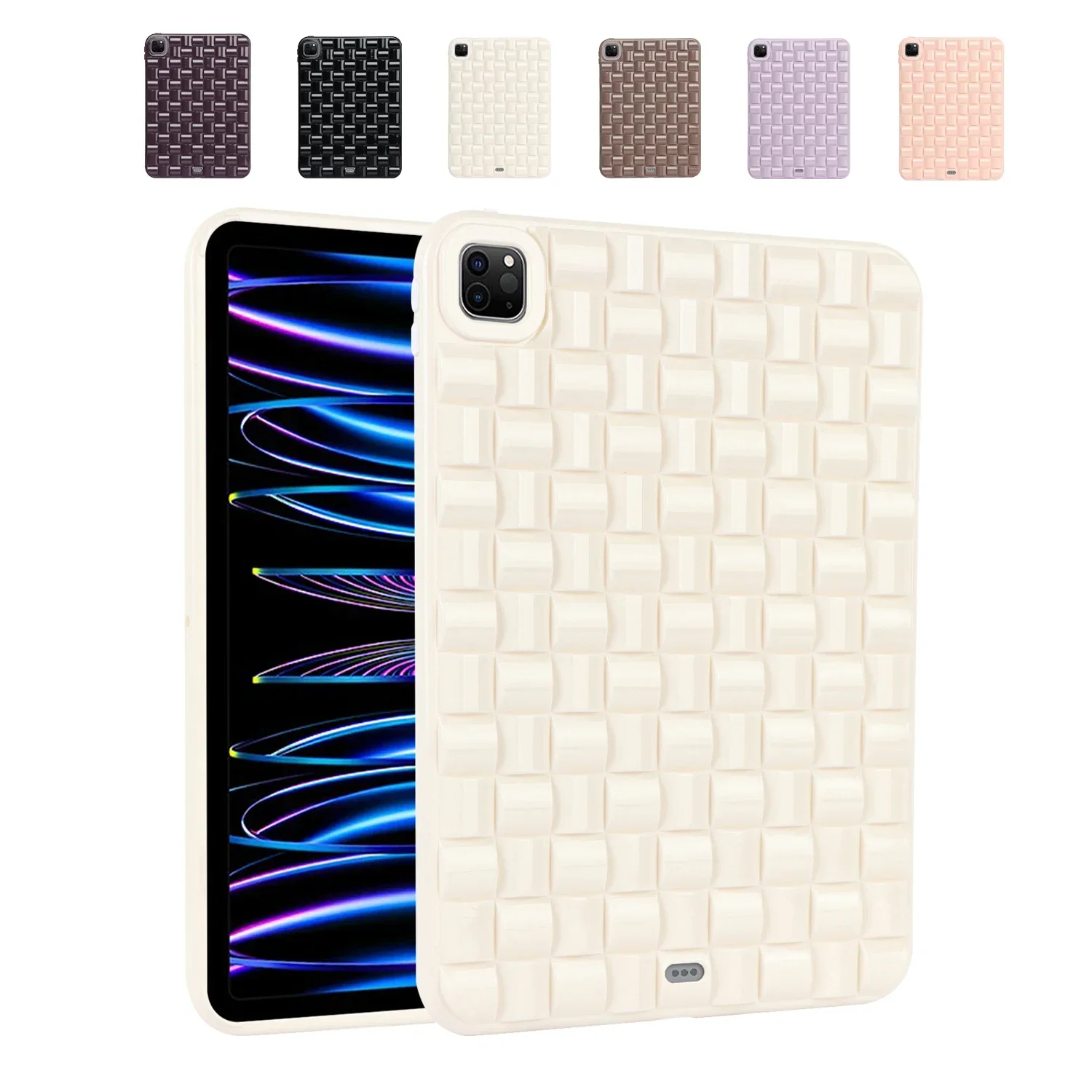 Стереоскопический модный планшет с ледяным узором для Ipad Air 11 2024 M2 A2899 A2900 A2902