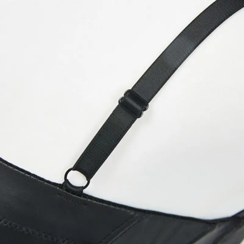 

Бюстье женское из искусственной кожи, с чашками пуш-ап