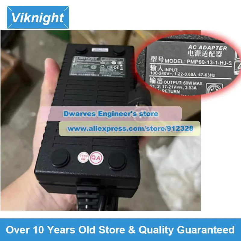 

Оригинальный адаптер переменного тока 17V-21V 3.53A 60W PMP60-13-1-HJ-S 9NA060221 0 зарядное устройство для PHILIPS C271P4 C240P4 медицинские цифровые дисплеи 4-Pin
