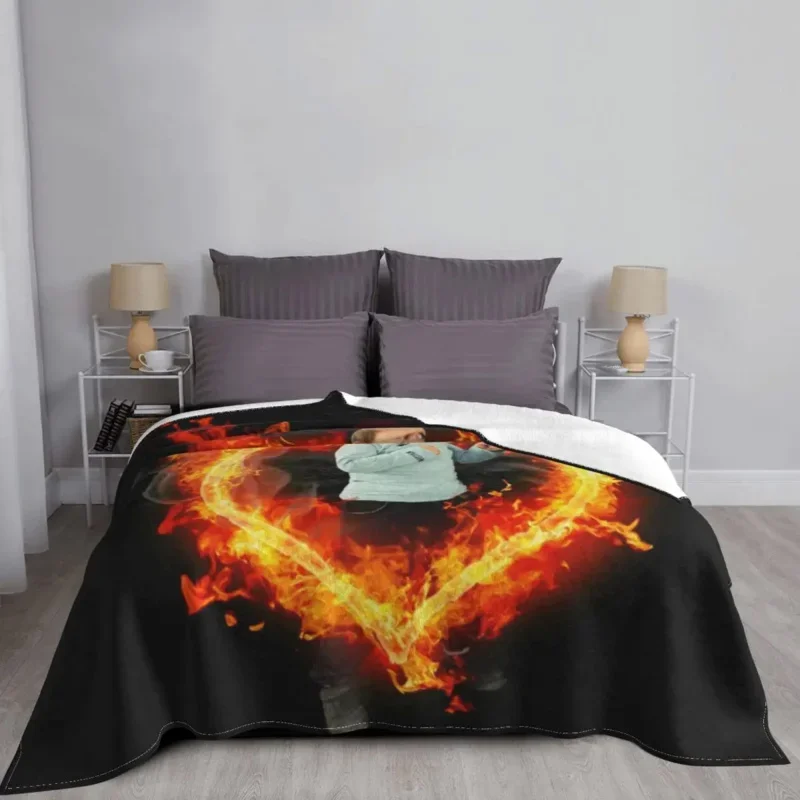 Одеяло Hasbulla Magomedov теплые флисовые мягкие фланелевые мемы для борьбы одеяла