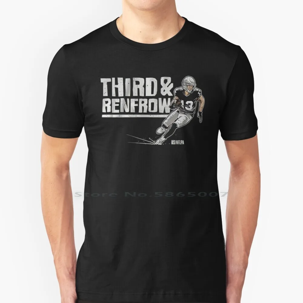 Футболка Hunter Renfrow 100% хлопок Hunter Renfrow Raider Nation Sports Al Дерек Дэвис Карр Лас Вегас Райдерс легийный стадион Футболка Hunter Renfrow 100% хлопок Hunter Renfrow Raider Nation Sports Al Дерек Дэвис Карр Лас Вегас Райдерс легийный стадион