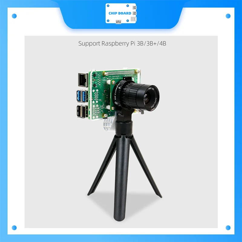 Акриловый чехол-кронштейн Yahboom Raspberry Pi 4B с монтажными отверстиями для официальной