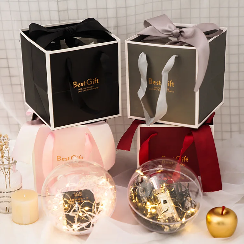 Подарочная коробка для подруги креативная упаковочная губной помады подарок на