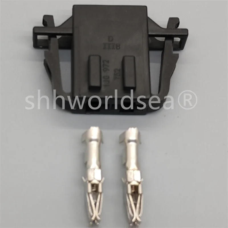 

2-контактный автомобильный разъем, разъем двигателя вентилятора кондиционера 1J0 972 752 1J0 972 762 1J 0972762 1J 0972752 Для VW Skoda Ad