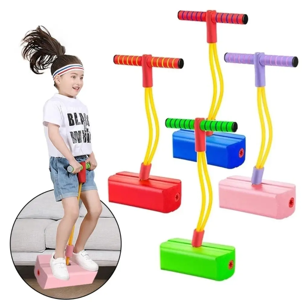 

1Pc Children's Grow Taller Balance Toy Frog Jumping Outdoor Exercise Equipment NBR Color Boys And Girls Fitness Bouncing Sound