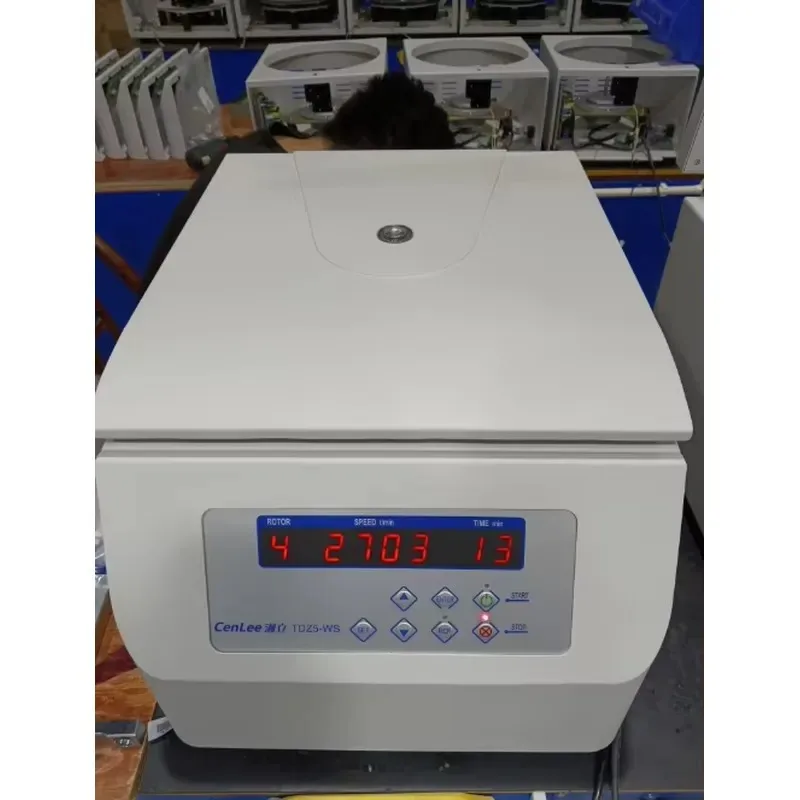 Фото Центрифуга Cenlee TDZ5-WS 4x250 мл для центрифугирования стволовых клеток, с большой емкостью, с поворотным ротором, для медицинских и клинических лабораторий №4