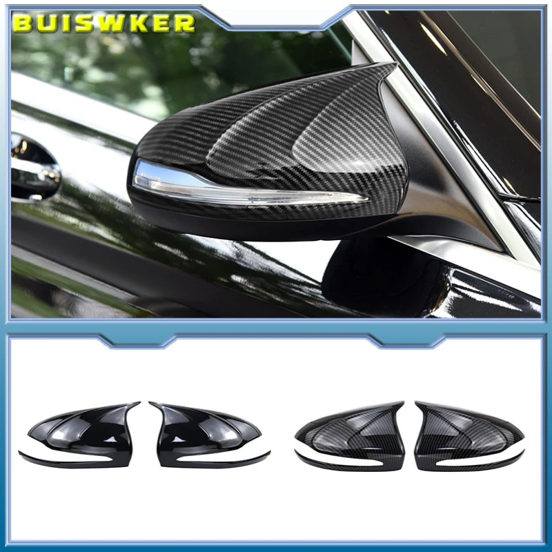 Для Mercedes-Benz C-class W205 E-class W213 GLC-class X253 S-class W222 ABS яркая черная фотография LHD