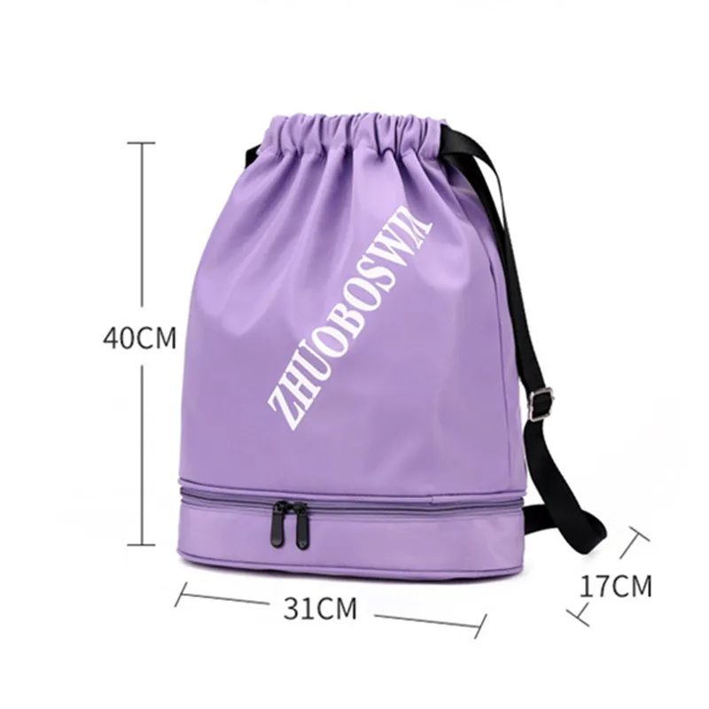 Swimming Gym Waterproof Sports Shoulder Bags For Women Shoe Summer Accessories Bikini Children's Large Pool Men's Beach Backpack