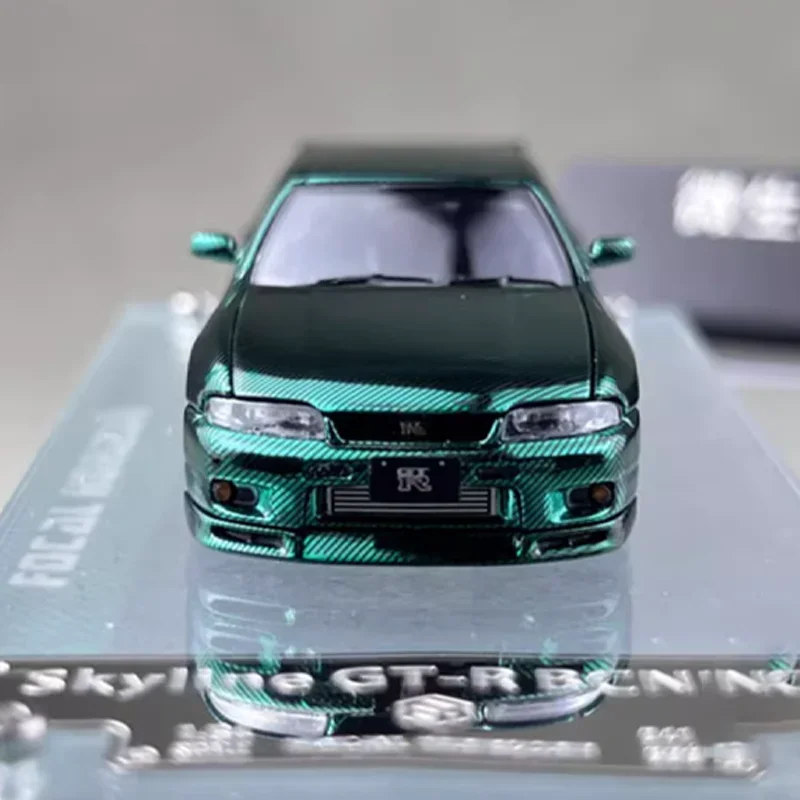 FH 1/64 NISSAN GT-R BCN R33 Skyline игрушка из сплава моторный автомобиль литая под давлением