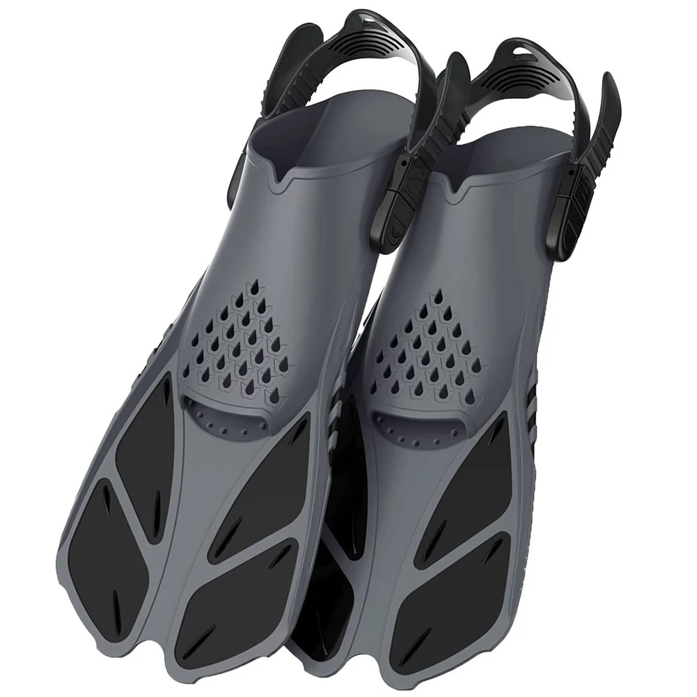 

Snorkeling Diving Swimming Fins Water Sports Adjustable Training Foot Flippers