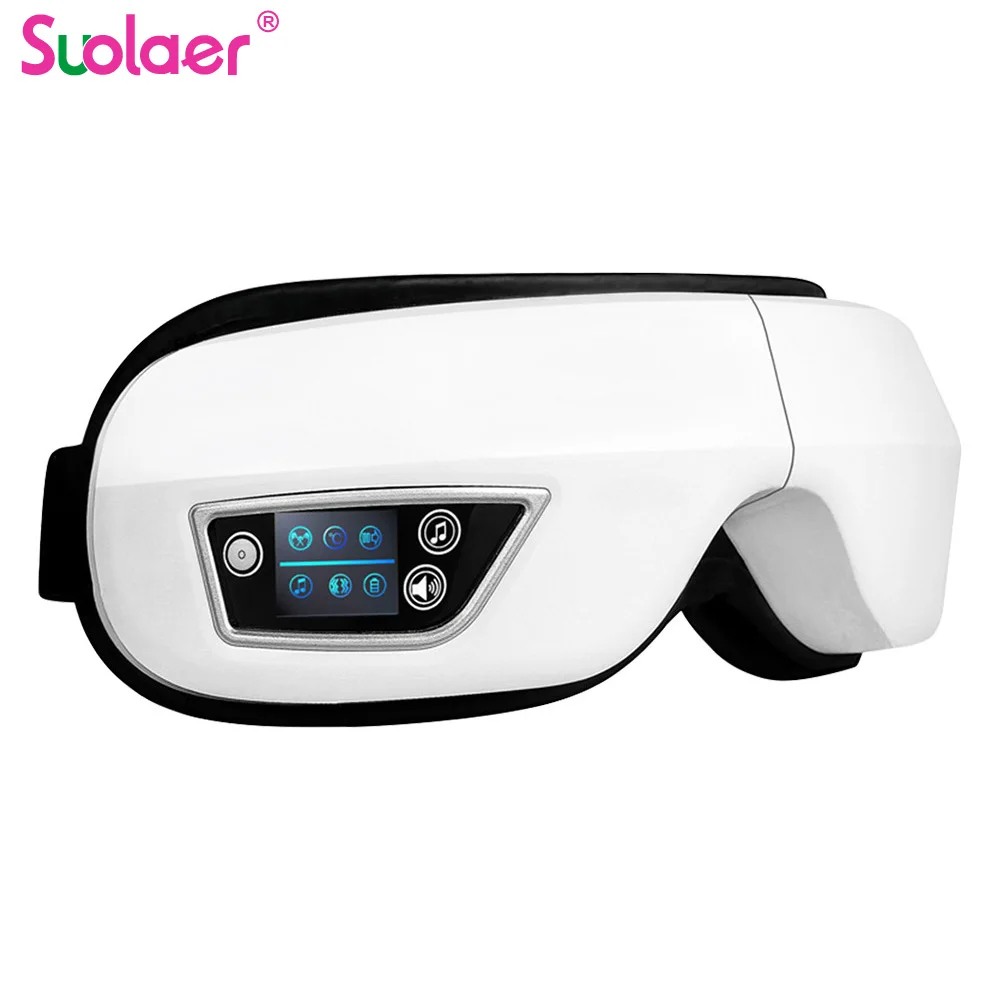 

Bluetooth Smart Vibration Eye Massager Eye Care Device Hot Compress Glasses Instrument Music Foldable Eye Protection Dropship