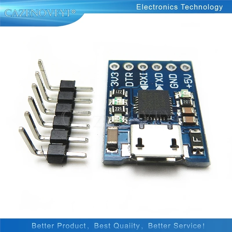 1 шт./лот 6Pin CP2102 MICRO USB a UART TTL Modulo Convertitore Seriale STC Sostituire FT232 в наличии