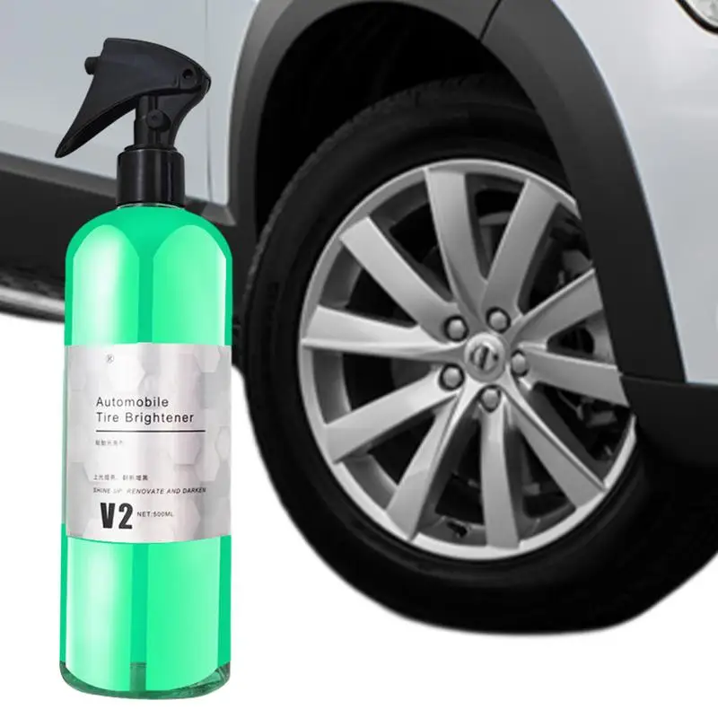 

Влажная шина, блеск, спрей, покрытие для шин, средство для ухода за автомобилем с глубоким питанием и прочным защитным покрытием для шин для автомобилей, RVs