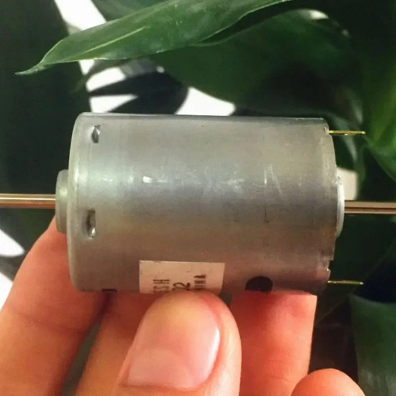 Детали двигателя RS-385SH-20480A DC 3-18V карбоновая щетка мини двухсторонний выходной вал