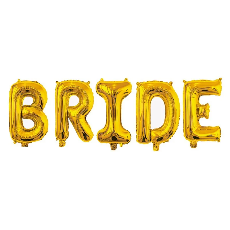 4/5 шт. фольгированные буквы невесты из розового золота | Дом и сад
