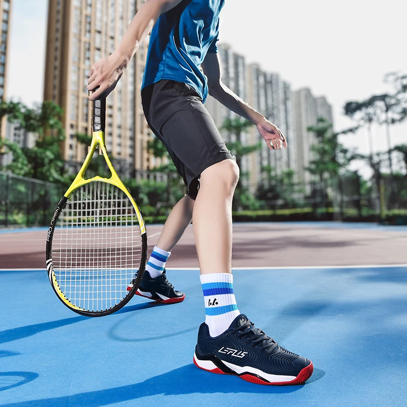 Профессиональные теннисные туфли для мужчин и женщин дышащая быстросохнущая