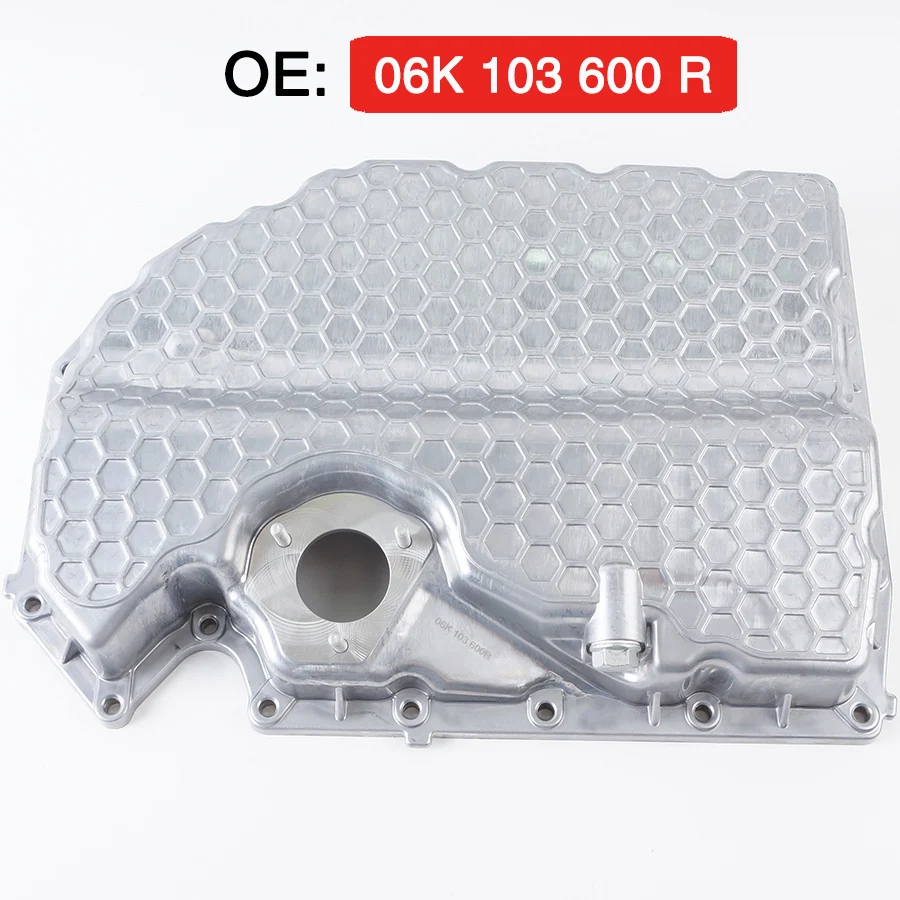 

06K 103 600 R Для A1 A3 Q2 TT Golf MK7 Tiguan Passat CC Skoda Полностью алюминиевый сплав Улучшенный масляный поддон для отработанного масла 06K 103600 Р