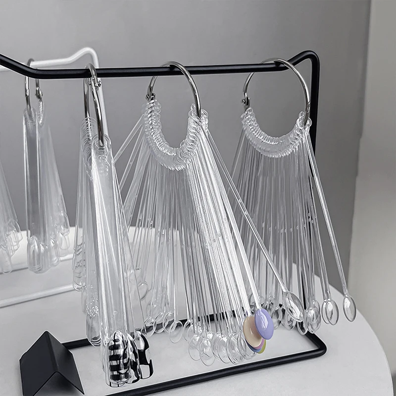 Подставка для демонстрации цветных карт искусственного дизайна ногтей шаблон в