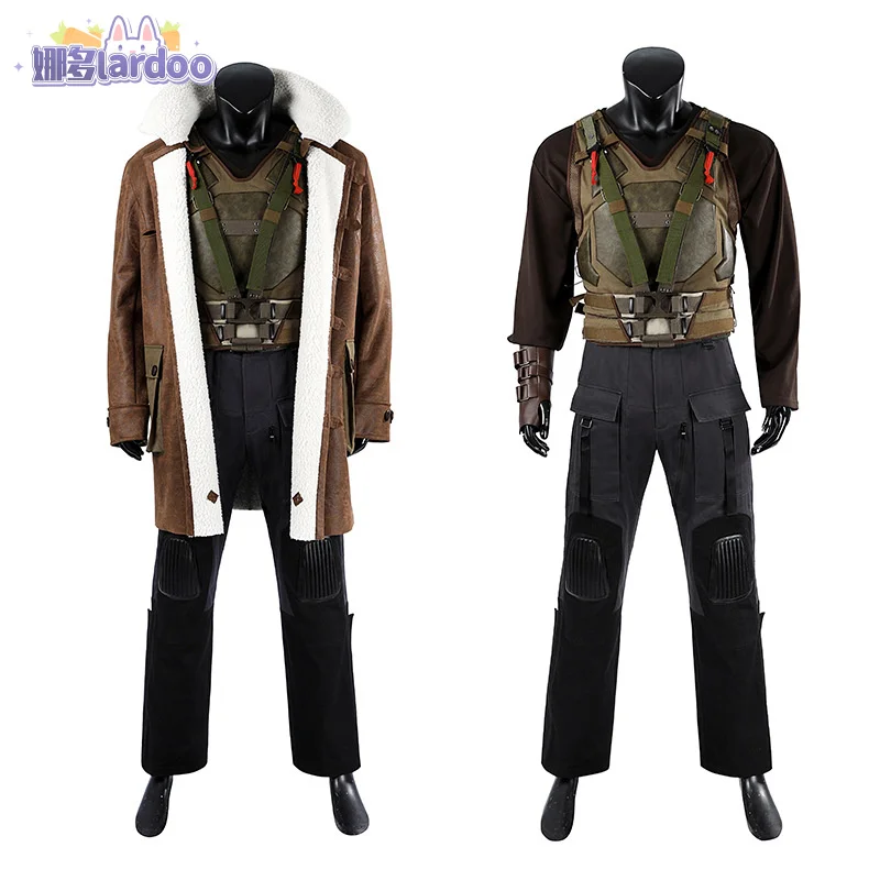 Летучая мышь Бийн Косплей Костюм Обувь Маска Пальто Реквизит Аксессуары